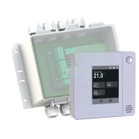 TCR81 BACnet Ceiling Mounted Room Controller, 2UI, 4AO, 2DO, 2x Room Interfaces