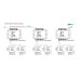 TCR83 BACnet Ceiling Mounted Fan Coil Unit Controller, 2UI, 2AO, 2DO, 3xRO, 1x Room Interface