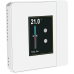 TCR12 Slimline Modbus Multi-Function Temperature Room Controller, 2UI, 4AO, 2DO