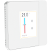 QCR15 230V Powered Slimline Modbus Multi-Function Temperature and CO2 Room Controller, 2UI, 4AO