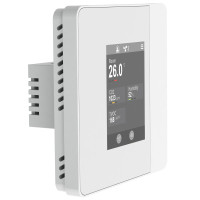 QER12 Slimline Smart BACnet Room CO2 and Temperature Sensor, 2UI, 4AO